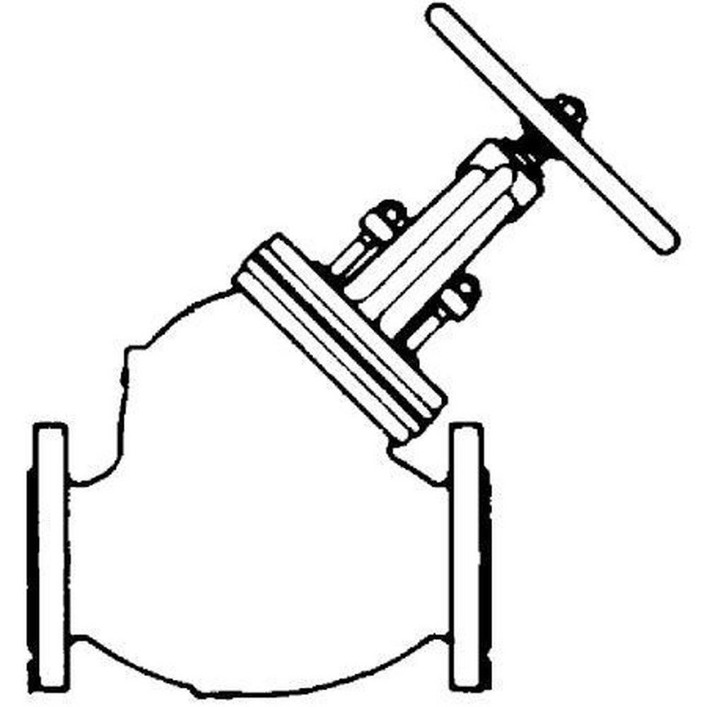 Crane Valve/Crane Energy Flow Sol Cast Iron Flanged Stop Check Valve 