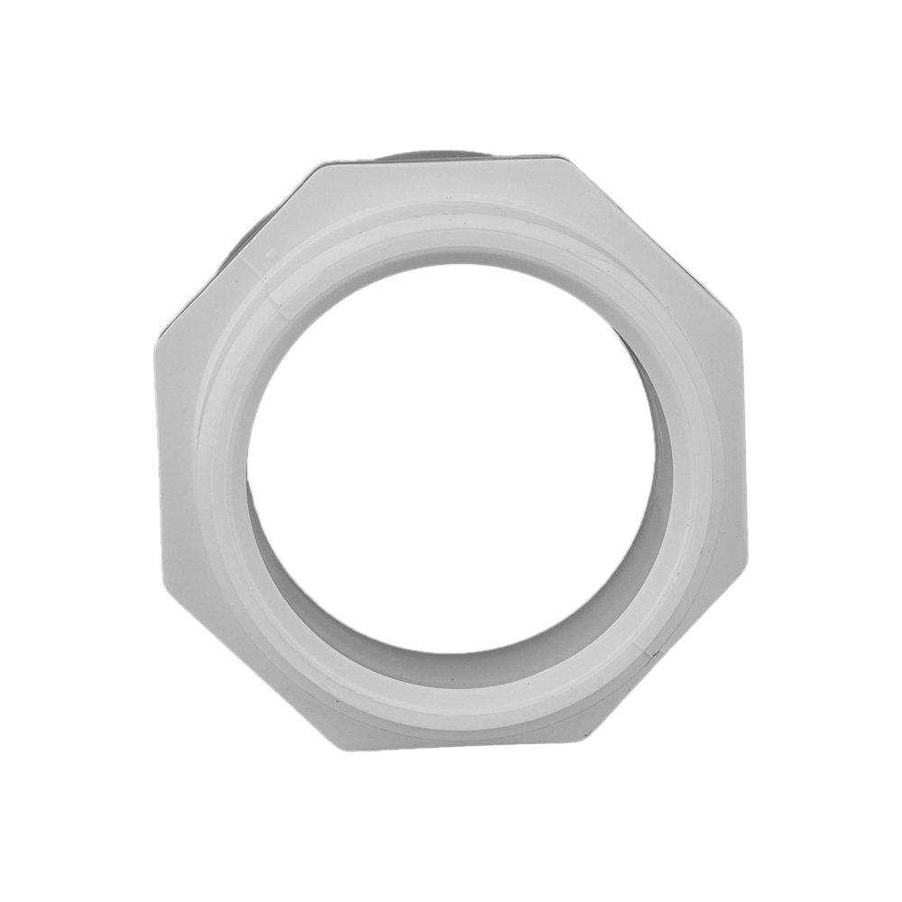 White PVC Schedule 40 Male Adapter 