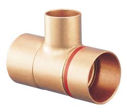 1 x 1 x 3/4 in. Copper Tee