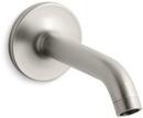 KOHLER Vibrant&reg; Brushed Nickel Wall Mount Bath Spout 