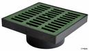 NDS Green Square Grate and Pipe Adapter 