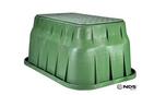 NDS Green 13 x 15 in. Valve Box with Cover Irrigation Control Valve 