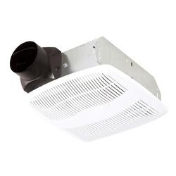 70 CFM Ceiling Mount or Wall Mount Bathroom Exhaust Fan in White - Fan Only - 5.5 Sones