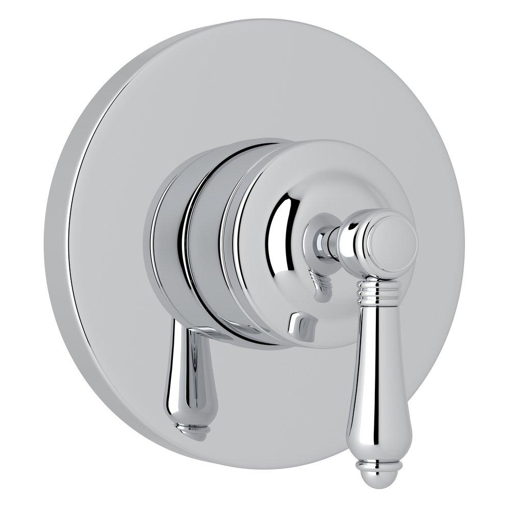 ROHL&reg; Polished Chrome Single Handle Bathtub & Shower Faucet (Trim Only) 