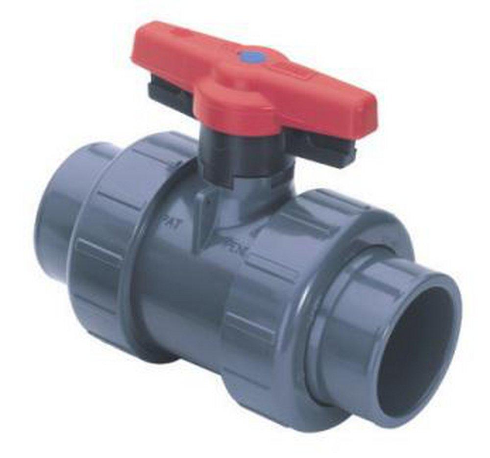 Grey Plastic FNPT and Socket Weld 235# Ball Valve 