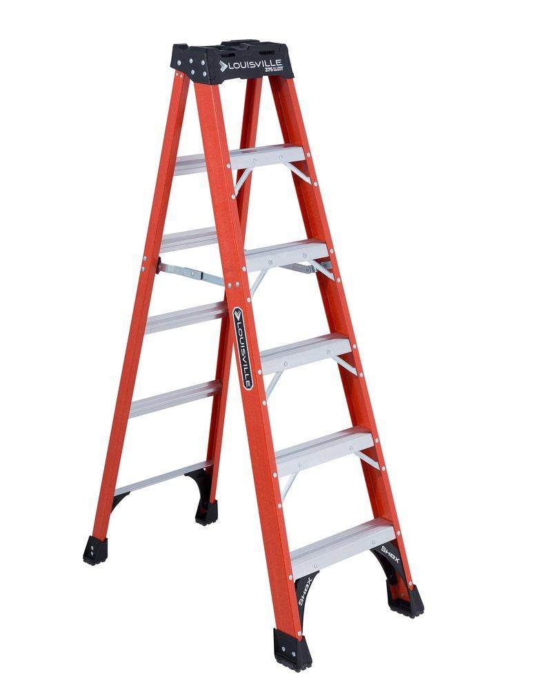 Louisville Ladder 375# Fiberglass Step Ladder 