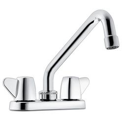 Two Lever Handle Laundry Faucet in Chrome Plated