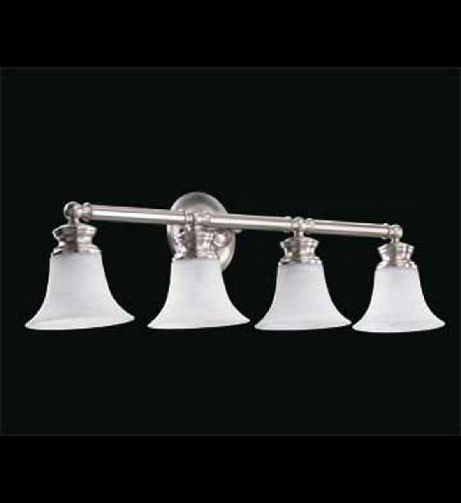 Quorum International Satin Nickel 60 W 3-Light Medium Bracket 