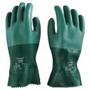 Ansell Occupational Healthcare Green Chemical and Warehousing Reusable Gloves in Green Size 10 