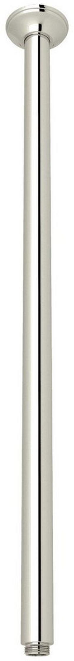 24 in. Ceiling Mount Shower Arm in Polished Nickel
