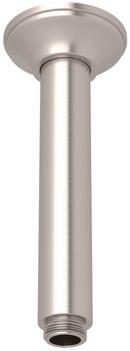 6 in. Ceiling Mounted Shower Arm Satin Nickel