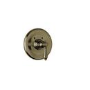 Single Handle Thermostatic Valve Trim in Tuscan Brass