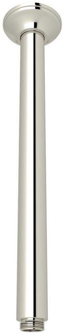 ROHL&reg; Polished Nickel 12-5/8 in. Ceiling Shower Arm 