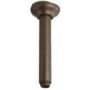 6 in.Ceiling Mounted Shower Arm Tuscan Brass