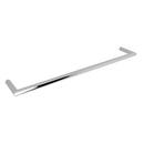 24 in. Wall Mount Single Towel Bar in Polished Chrome