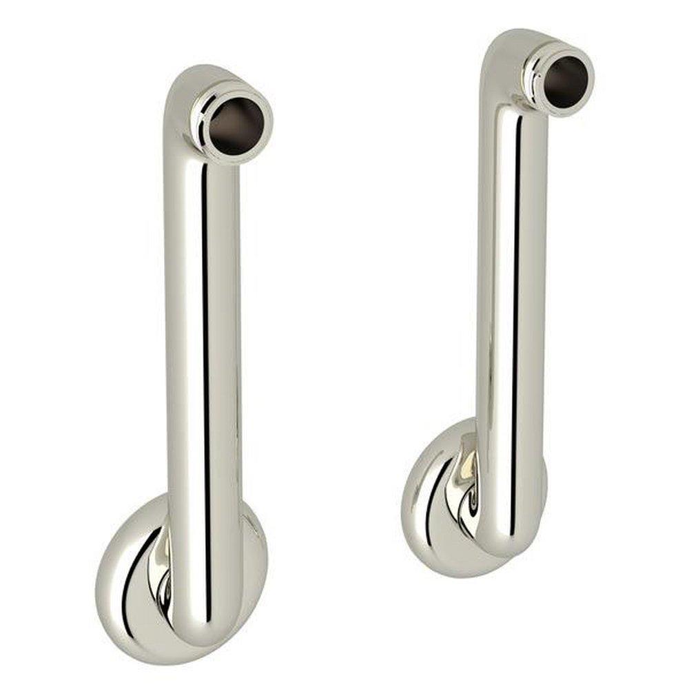 ROHL&reg; Polished Nickel 6 in. Brass Wall Union 