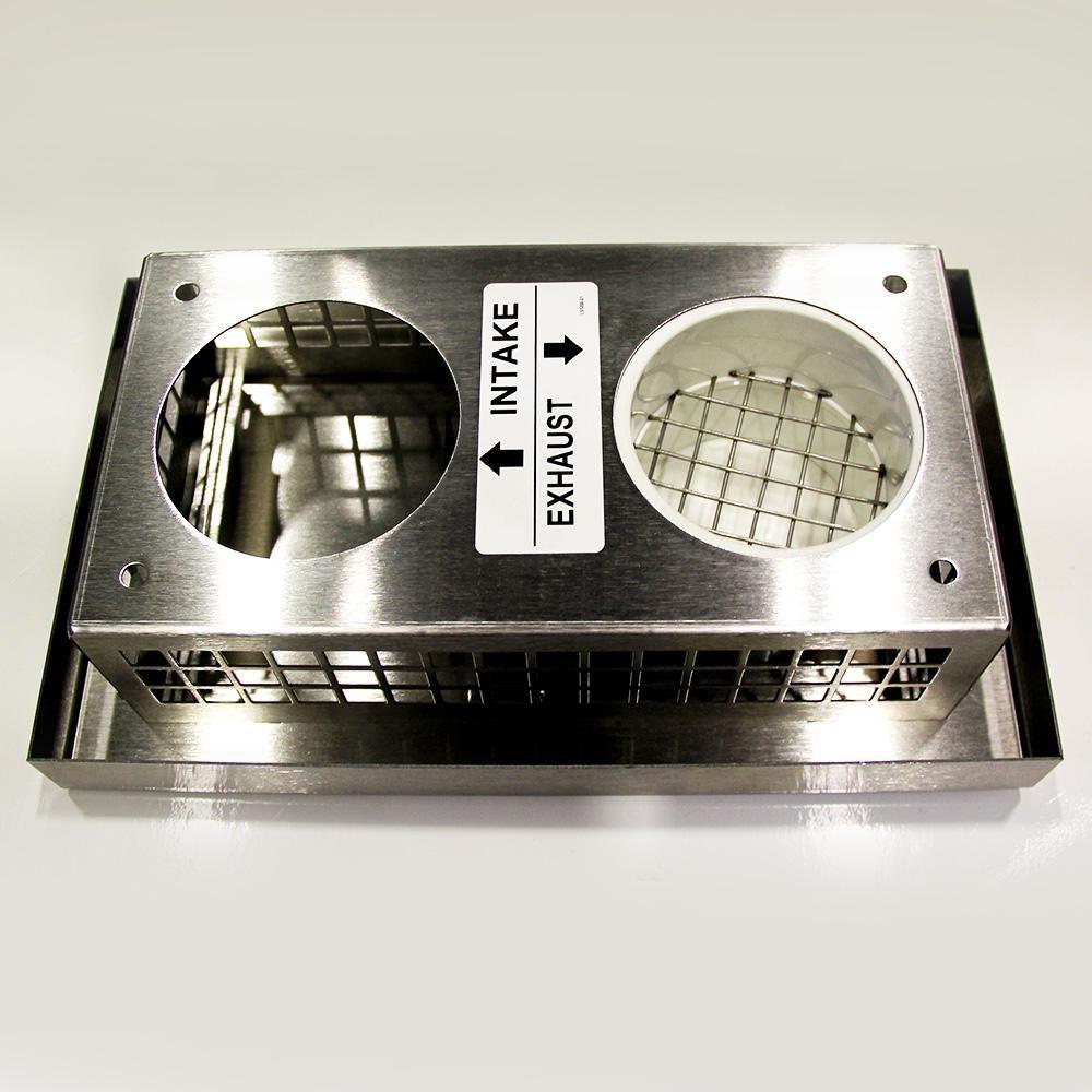 HTP Munchkin Stainless Steel Term Vent Kit 