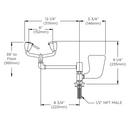 Speakman Polished Chrome 3.09 gpm Eye Washer 