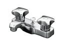 Two Handle Centerset Bathroom Sink Faucet in Polished Chrome Handles Sold Separately