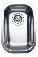 12-7/16 x 17-3/4 in. No Hole Stainless Steel Single Bowl Undermount Kitchen Sink in Satin Polished