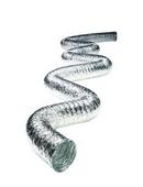JP Lamborn Silver 25 ft. Silver Uninsulated Flexible Air Duct 