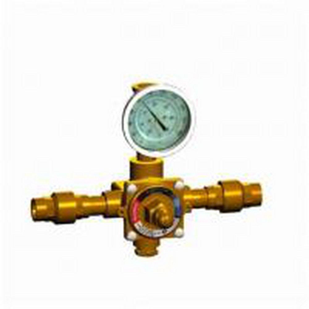 Lawler Manufacturing Thermostat Mixing Valve with Gauge 