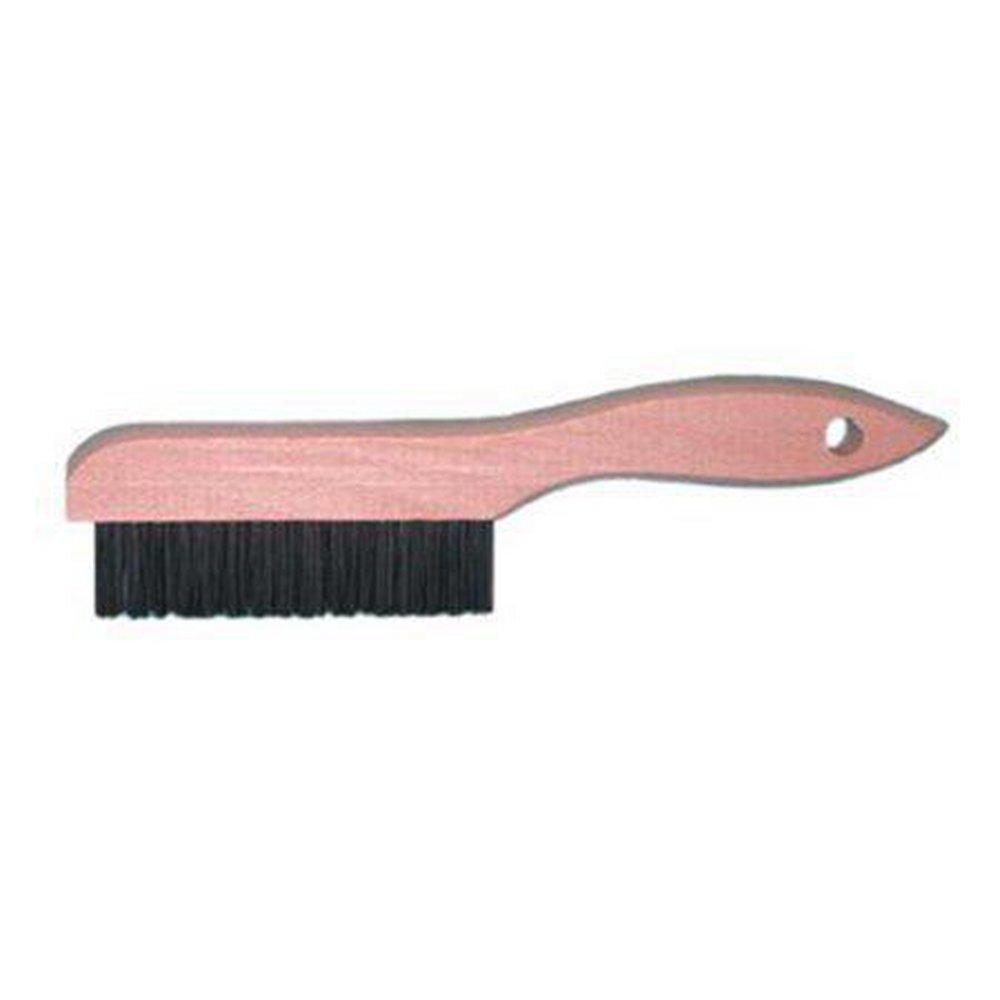 Magnolia Brush Manufacturers Wax Tumbled Shoe Handle Wire Brush 
