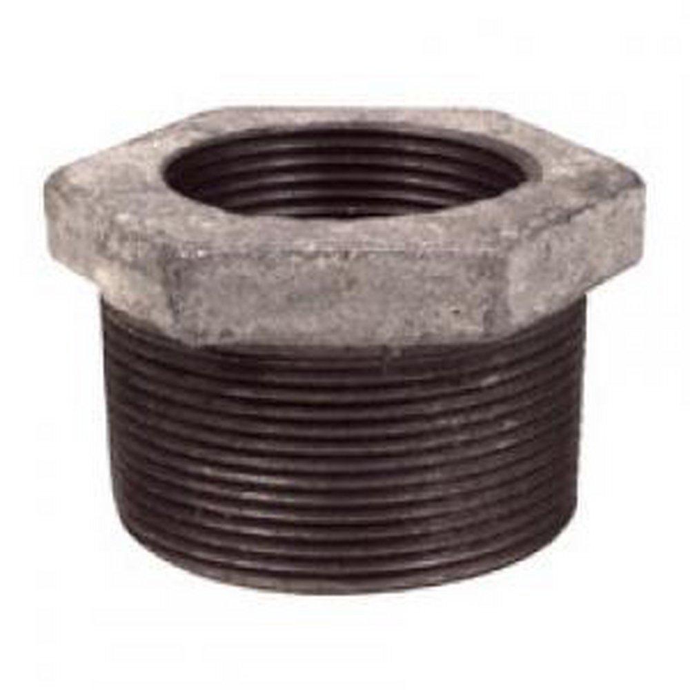 NPS Cast Iron Reducing Double Tapped Bushing 