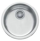17-1/8 x 17-1/8 in. Drop-in and Undermount Stainless Steel Bar Sink
