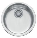 Franke Stainless Steel 17-1/8 x 17-1/8 in. Drop-in and Undermount Stainless Steel Bar Sink 
