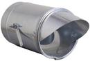 8 in. Spin Fitting Galvanized Steel with Damper