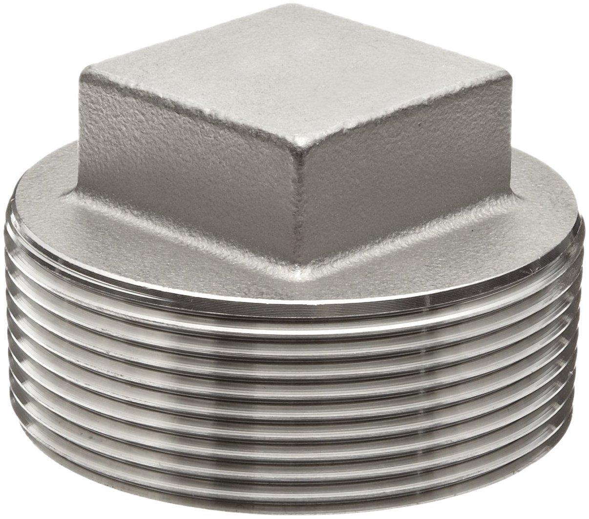 FNW&reg; MNPT 150# Global Square Head 316 and 316L Stainless Steel Plug 