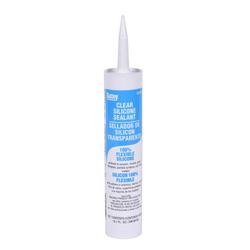 10.3 Oz. 100% Silicone Caulk Clear