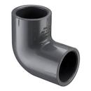 3/8 in. Socket Straight Schedule 80 PVC 90 Degree Elbow