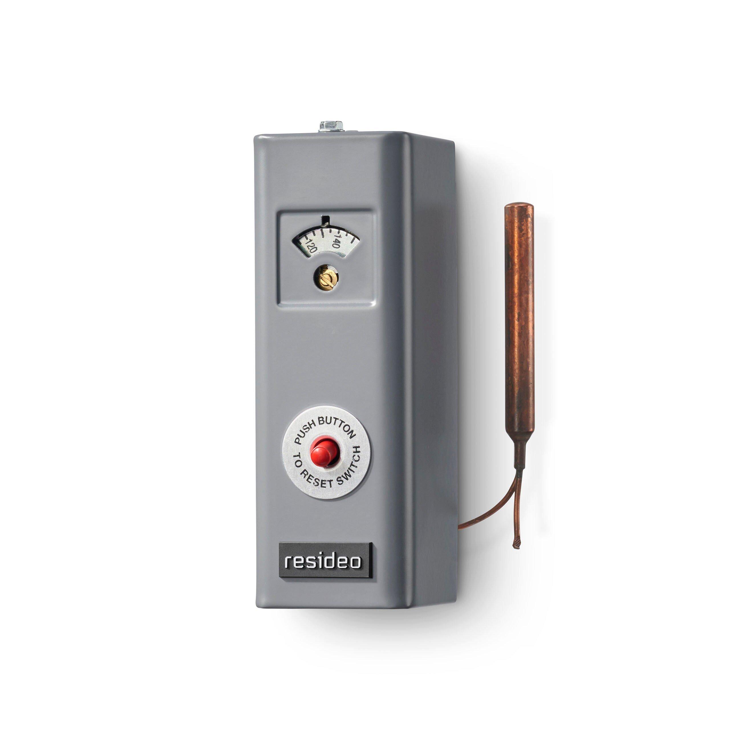 Resideo Metallic 100 to 240F Strap Mounting 
