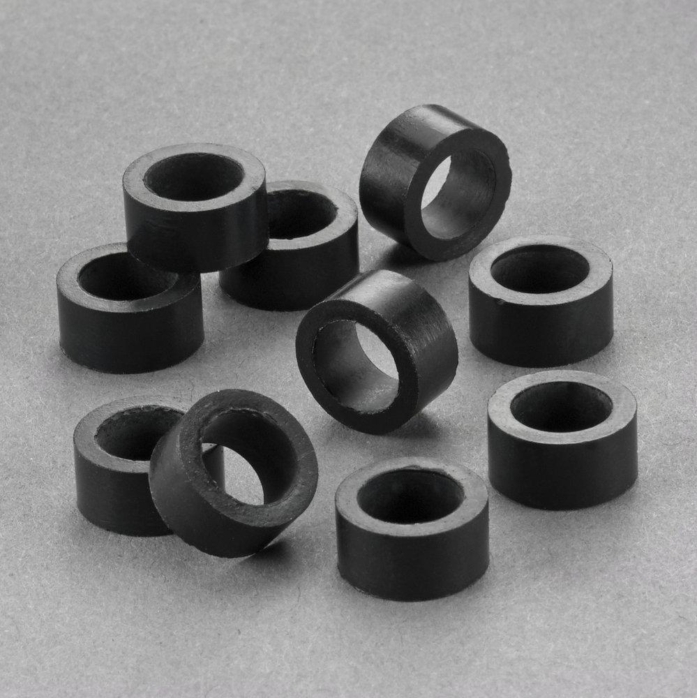 YELLOW JACKET&reg; Black 10-Pack Charging Hose Gasket 