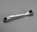 Knuckle Saver Reversible Ratchet Wrench 1/4 in. and 3/16 in. by 3/8 in. and 5/16 in.