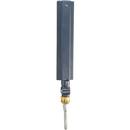 H.O. Trerice Blue 3-1/2 in. ASME B40.3 Stem Adjustable Industrial Thermometer 