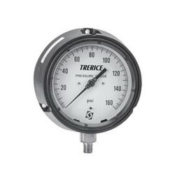 4-1/2" Dial Lower Mount Reinforced Case Dry Pressure Gauge 0 - 160 psi with 1/2" MNPT