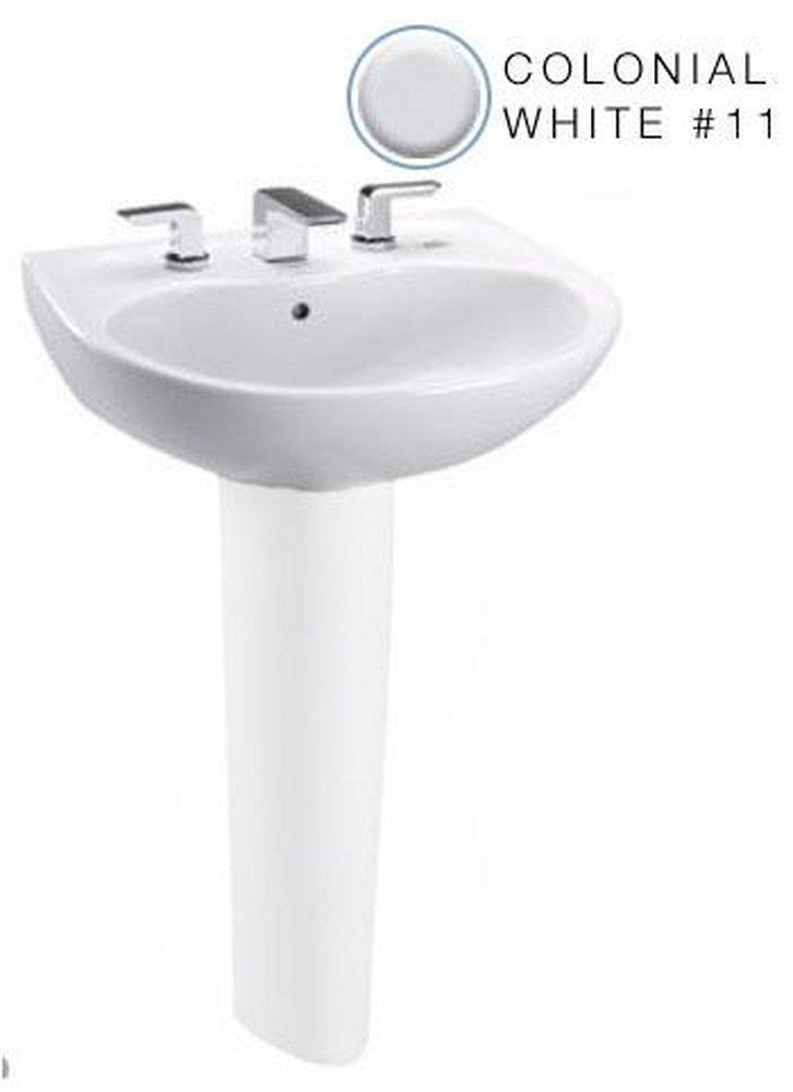 TOTO Colonial White Pedestal and Wall Mount Bathroom Sink 