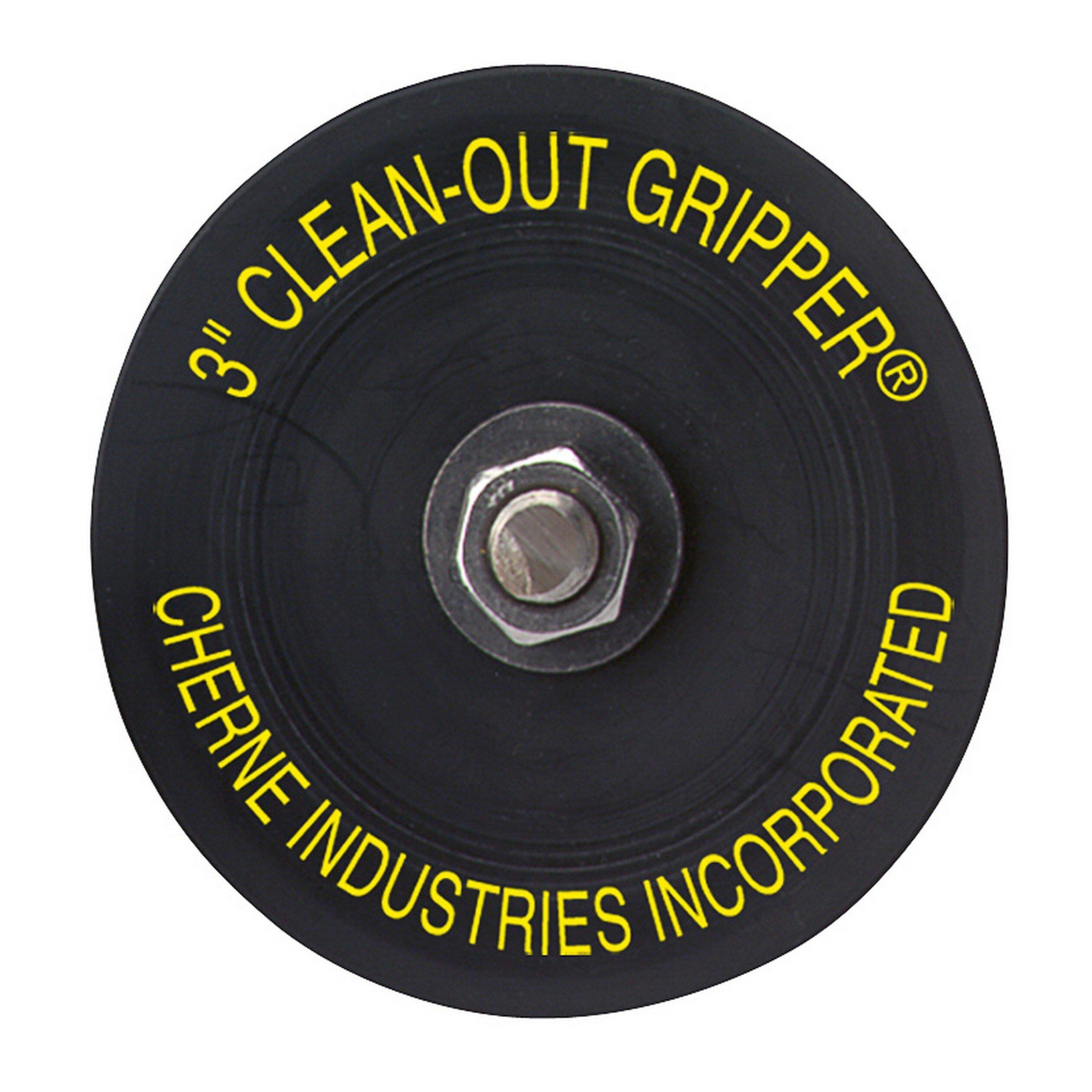 Cherne Black Cleanout Gripper Plug 