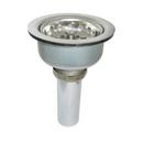 Stainless Steel Basket Strainer in Polished Chrome