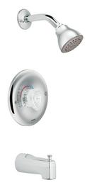 Moen Chrome 2.5 gpm Single Knob Handle Pressure Balancing Tub and Shower 