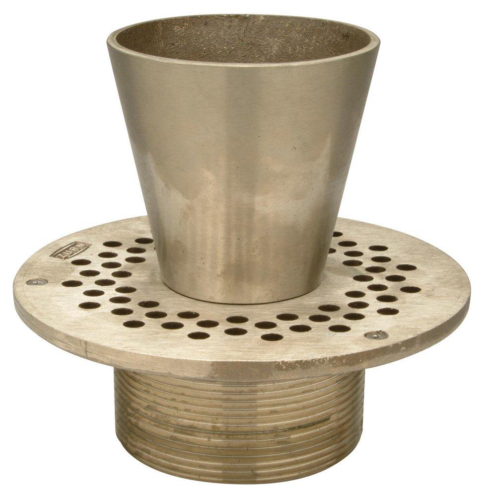 Zurn Nickel Bronze Type-E Round Strainer with Funnel 