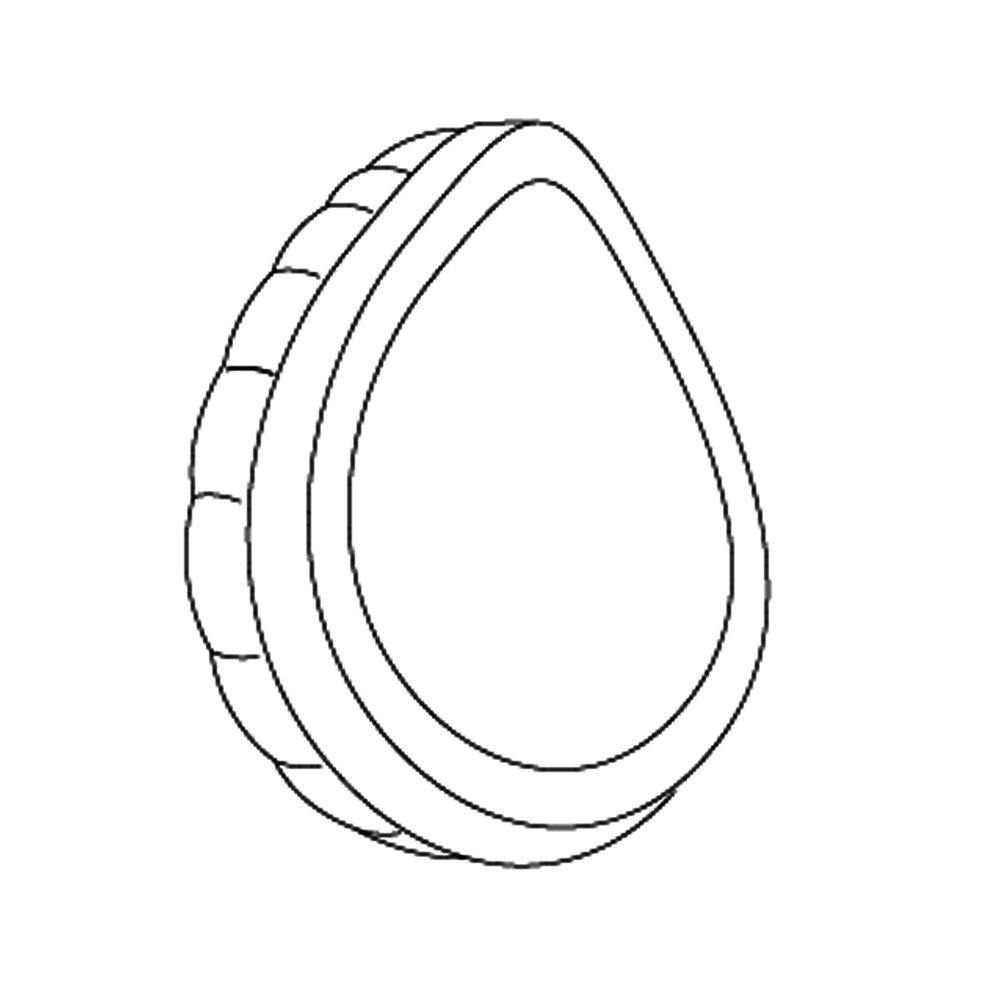 Moen Polished Chrome 2 in. Knob 