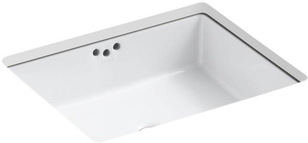 KOHLER White Undermount Basin 