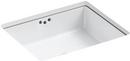 KOHLER White Undermount Basin 