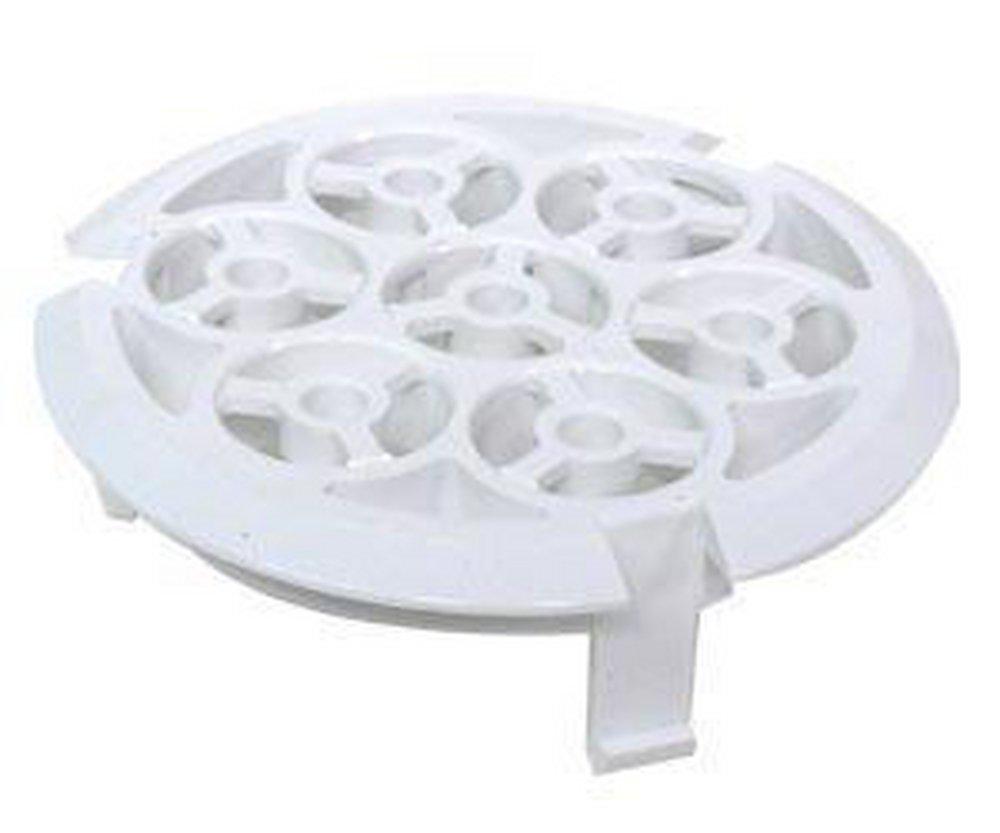 IPEX USA White PVC Pipe End Drain Grate 