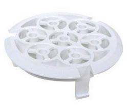 4 in. PVC Pipe End Drain Grate