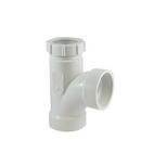 ENDURA SEPARATION TECHNOLOGIES Hub x Hub x Slip Plastic DWV Sanitary Tee 